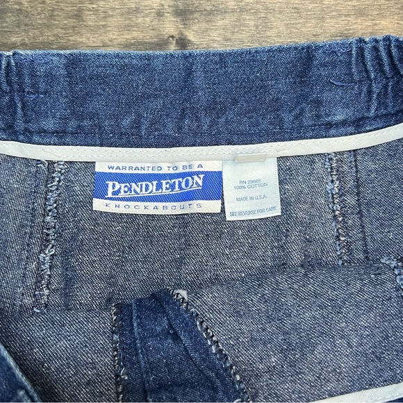 Pendleton Jean Skirt With Patchwork Size 6 - Picture 6 of 7